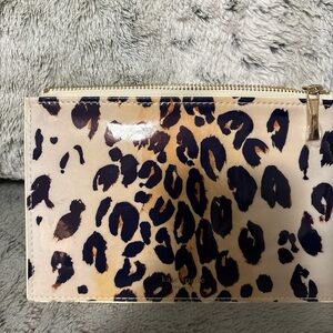 Kate Spade Animal Print Wallet used some little black pen mark
